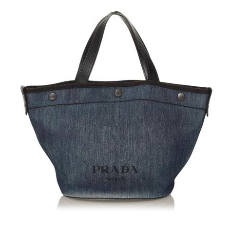 my other bags are prada tote|prada denim tote bag.